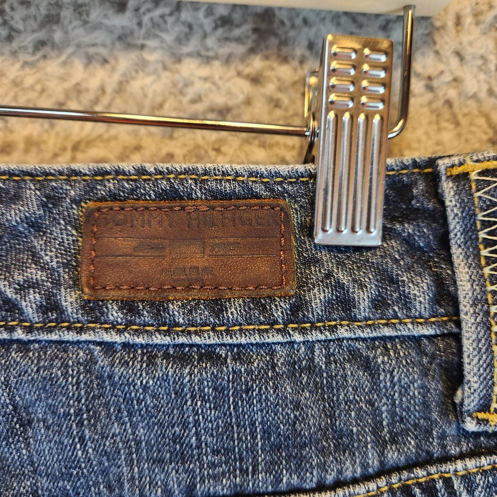 Tommy Hilfiger Blue Denim Jean Shorts - Picture 5 of 13